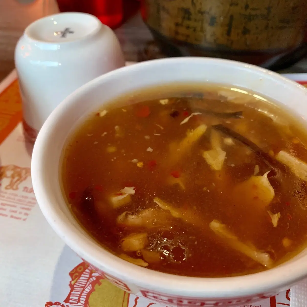 hot & sour soup 酸辣汤